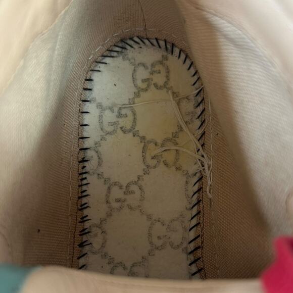 Gucci GG Supreme Monogram Patent Womens High Top Sneakers Size 36 - Picture 7 of 16